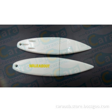 Gifts USB disk printing CaraUSB Logo custom Walkabout surfboard-shaped skateboard gift flash disk
